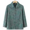 Легкая весенне-осенняя куртка с лацканами для пожилых женщин