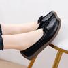 Women's Loafers Leather Driving Moccasins Comfort Flats Casual Slip On Walking Minimalist Shoes for Mother