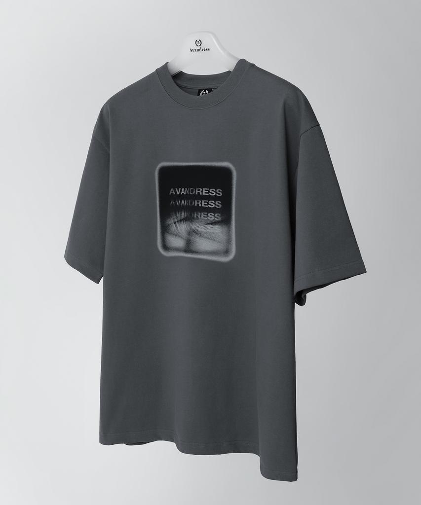 AVANDRESS 1988 Футболка с волнистым принтом - 4 цвета