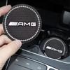 Car Coasters Rubber Water Cup Holder Anti-slip Pad Stickers For Mercedes benz A B C E G CLA GLK CLASS W221 W212 W213 W176 W205 CP2