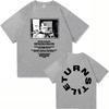 Turnstile Double Rainbow Tshirt 2025 Album Never Satisfied Mens Pure Cotton Tshirt Harajuku Highquality Retro Casual Tshirt