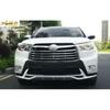 Подходит для Toyota Highlander 2014-2016 Хромированная накладка на крышку передней противотуманной фары