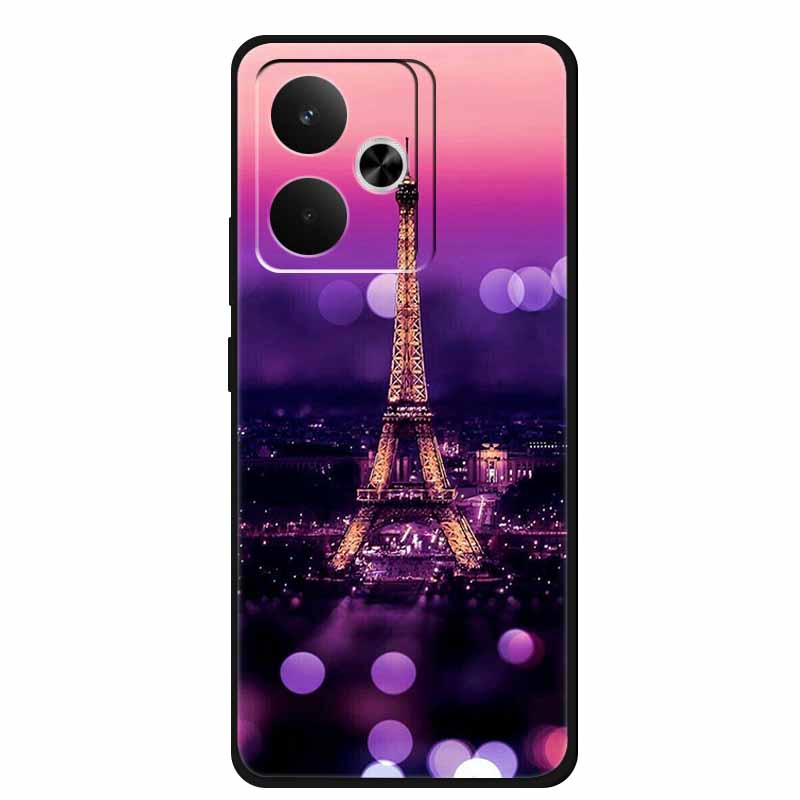For Realme GT 7T Case 7 T Coque Popular Black Silicone Soft Back Cover Case For Realme GT 7 T Phone Case Cover RealmeGT 7T 7 T