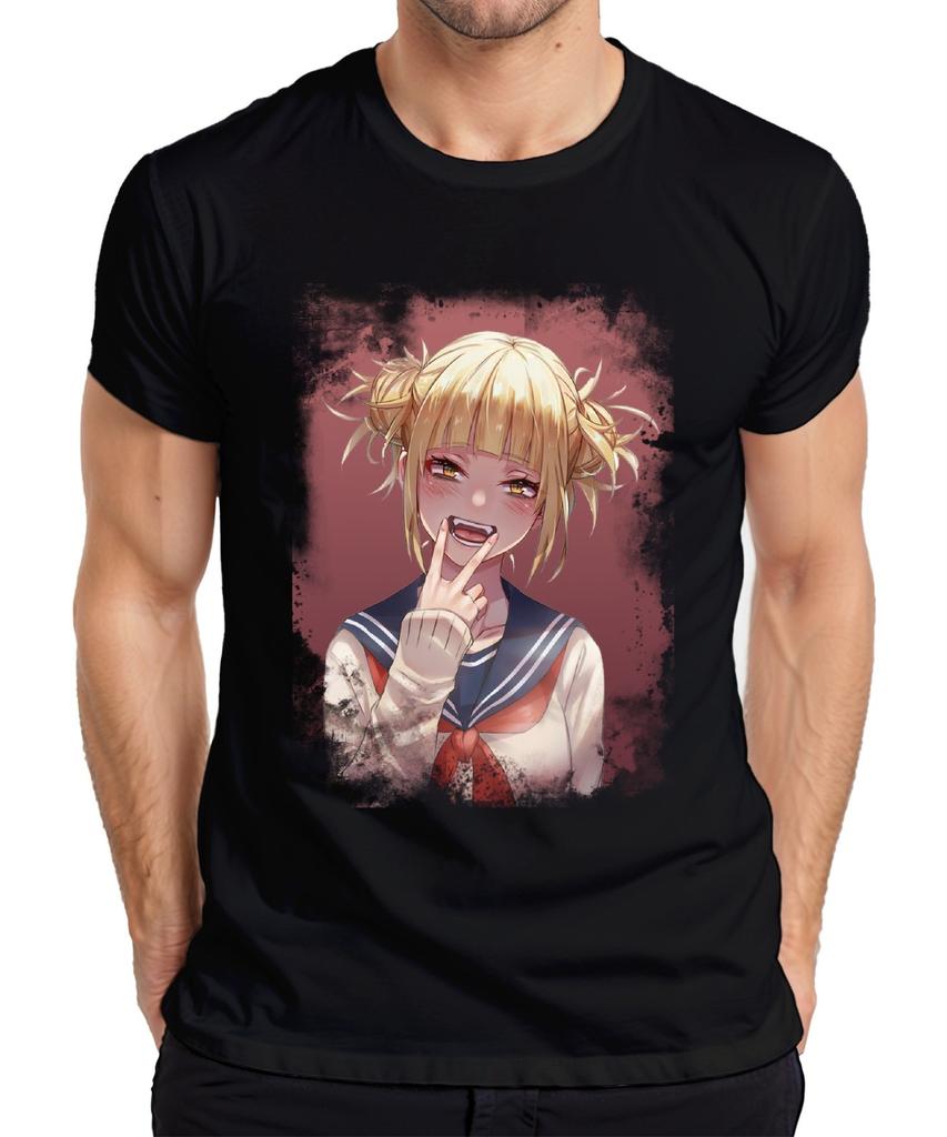 Himiko Toga Schoolgirl Seifuku Yandere Unisexga Portrait Vampire Unisexs TShirt