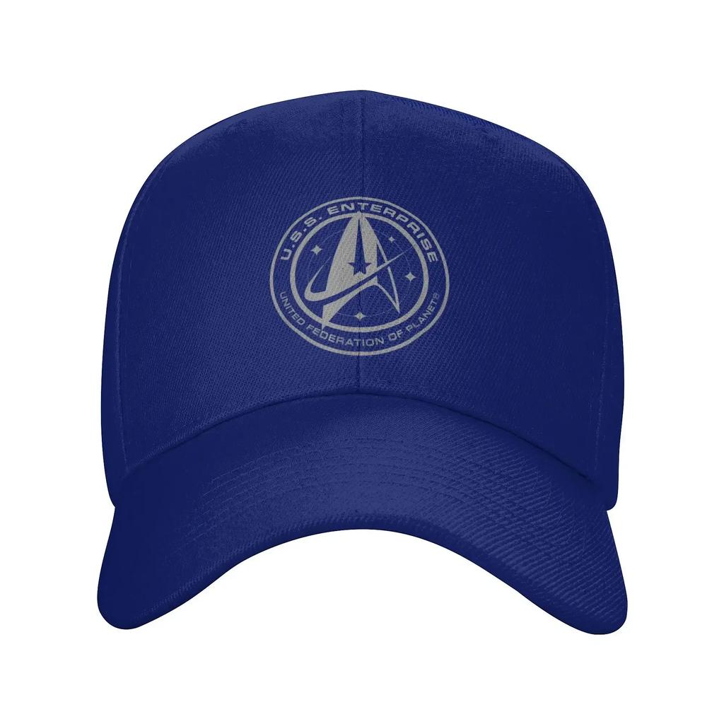 Unisex Treks Enterprise Crest Accessories Baseball Caps  Dad Hat Unique Formal Headwear Adjustable