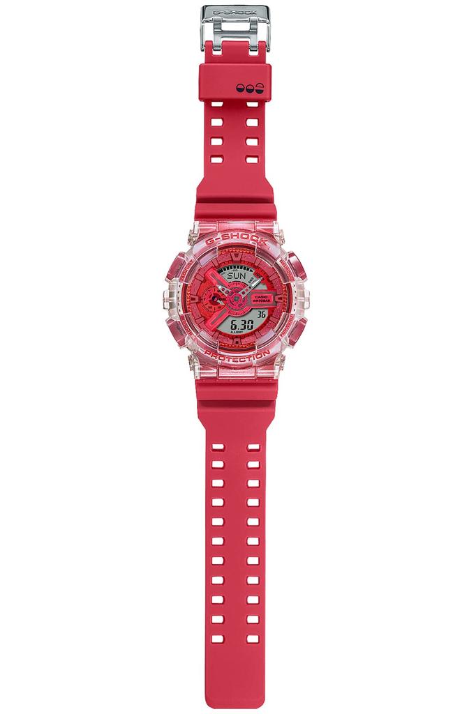 Часы Casio G-Shock, Сделано в Японии, Серия Lucky Drop, GA-110GL-4AJR, Мужские, Красные