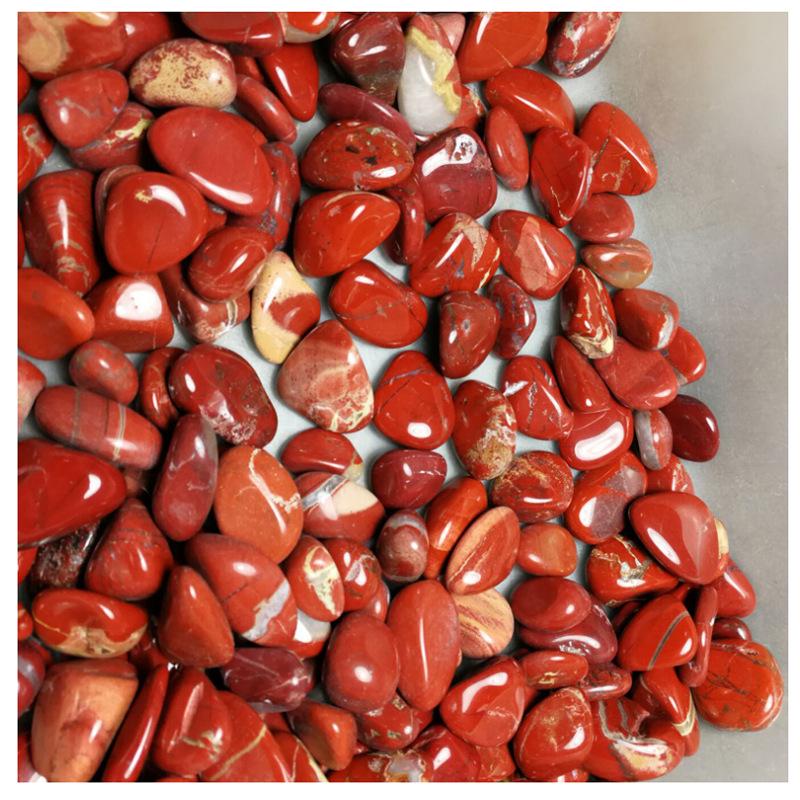 Натуральная красная яшма, крошка, 15-40 мм, 100 г
