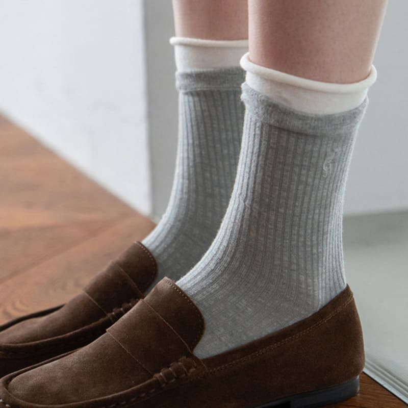 Jucy Judy Layered Socks Set JZSC000G (2PACK)