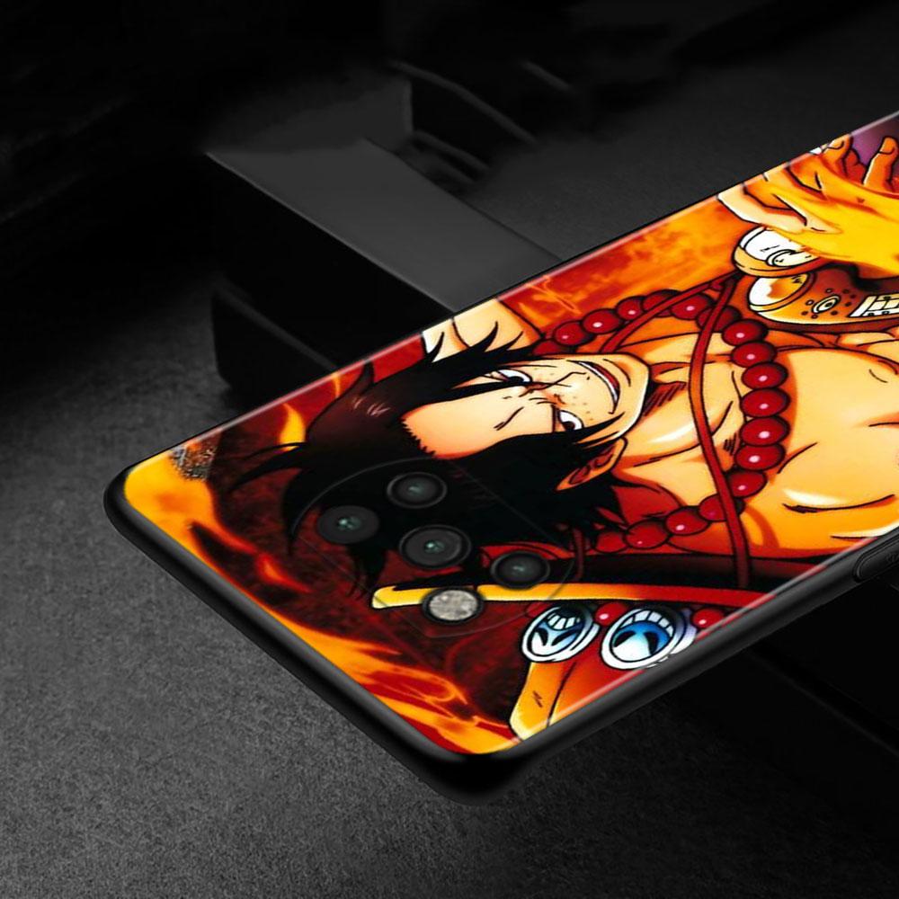 Чехол для телефона Xiaomi Poco X3 NFC M3 M4 Pro F3 GT Mi 12 10T Note 10 11 Lite 11TPro 9T, силиконовый чехол, цельный чехол с изображением Луффи аниме