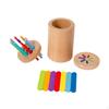 Детский стаканчик для сортировки цветов, развивающая игрушка для малышей, координация, интерактивные палочки Монтессори