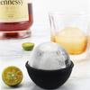 1Pc Whiskey Ice Hockey Ice Cube Mold Silica Gel Household Ice Cube Ball Ice Cube Kitchen Tool Round Bulb Make Ice Hockey Mold