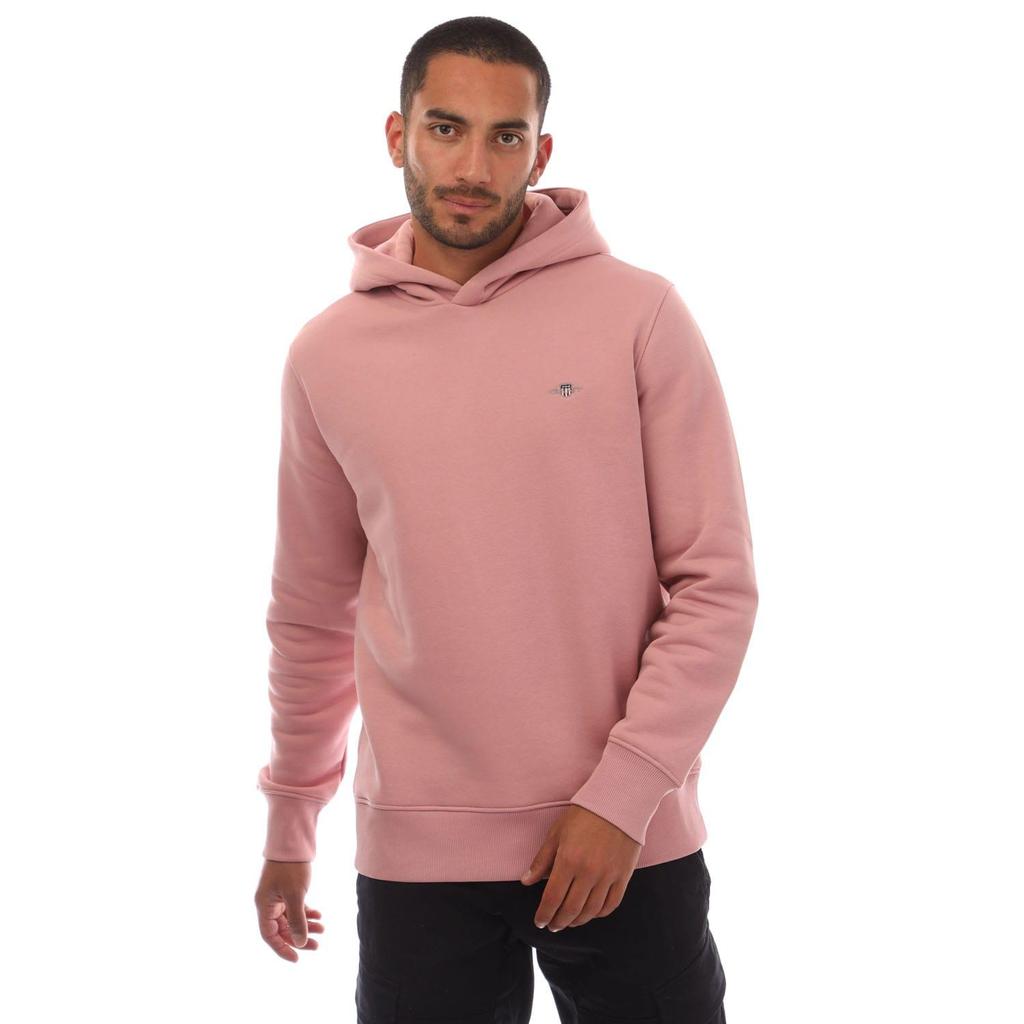 Gant Mens Shield Logo Hoodie