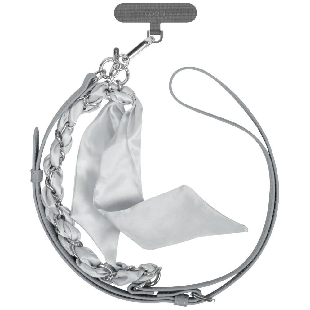 Universal 2-in-1 phone lanyard UNIQ Coehl Caryne gray