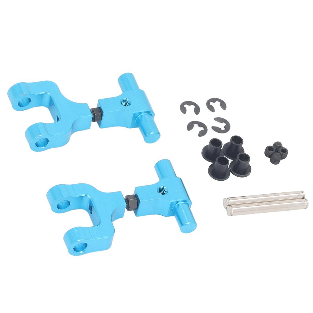 2pcs Aluminum Alloy Rear Upper Arms for TT02 1/10 RC Car Rear Upper Arms Upgrade Parts Blue