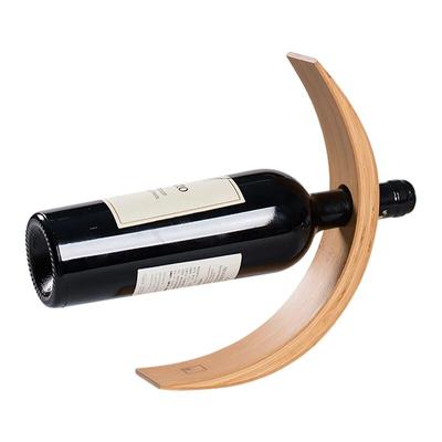 Креативная винная стойка Волшебная деревянная сбалансированная стойка для вина Бар Настольный винный завод Подставка для бутылки вина Держатель Барное украшение