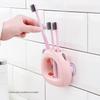 Cute Toothbrush & Toothpaste Holder with Strong Suction