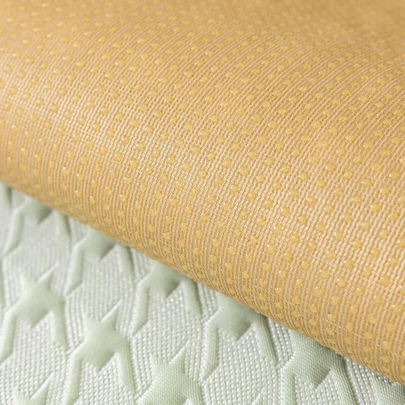 Houndstooth Ice Silk Sofa Cover Self Cool Feeling Seat Cushion Pad Bedroom Floor Mat Solid Color Dust Proof Sofa Slipcovers