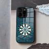 Playroom Dart Printed Phone Case For IPhone 17 Air 16 E Pro Max 15 14 13 Mini 12 Pro 11 Max Plus Black Glass Cover
