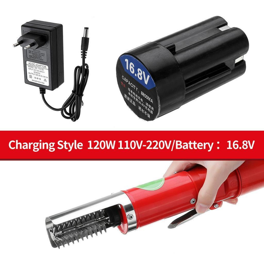 196W Charging Portable Electric Fish Scaler Fishing Scalers Clean Fish Remover Cleaner Descaler Scraper Seafood Tool 27.6* 5.5*5cm
