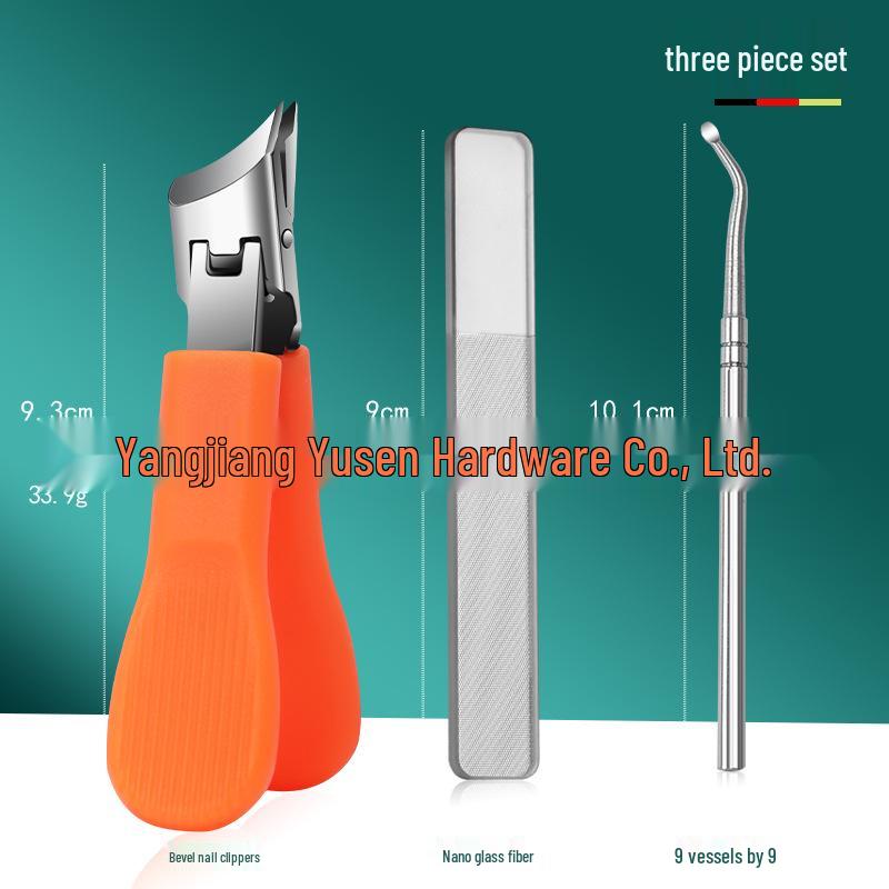 In-Stock Ultra-Sharp Oblique Edge Nail Clipper for Ingrown Nails - Special Eagle-Beak Nail Nippers with Extended Pedicure Dead Skin Scissors Tool.
