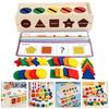 Geometric Cognition Wooden Shape Sorting Box Shape Sorting Educational Toys  Holiday Gifts
