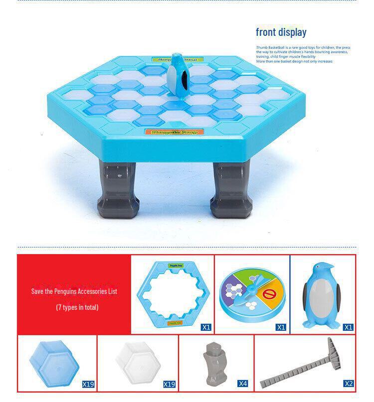 Penguin Ice-Breaker DIY Whack-a-Mole Desk Toy