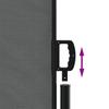 Retractable Side Awning Anthracite 160 x 1200 cm
