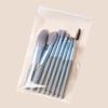 Multi-color Optional Macaron Color Matte Plastic Handle 8pcs Mini Makeup Brushes Set Portable Soft Hair Makeup Brushes