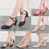 Women Latin Dance Shoes Ladie's Latin Ballroom Tango Salsa Elegant Dance Shoes Large Size