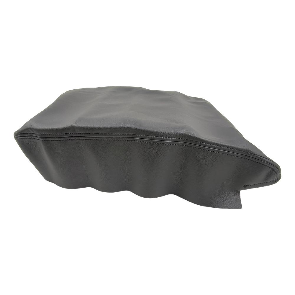 Microfiber Leather Center Console Armrest Box Cover Protection Trim Black For Dodge RAM 1500 2500 3500 2009 2010 2011 2012