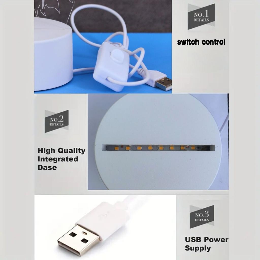 Креативный 3D ночник в виде мотоцикла с питанием от USB, свет для украшения дома, гостиной, спальни, праздничный подарочный свет