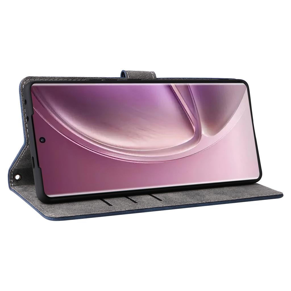 For Infinix Zero 40 5G X6861 Wallet Case RFID Blocking PU Leather Cover Stand View