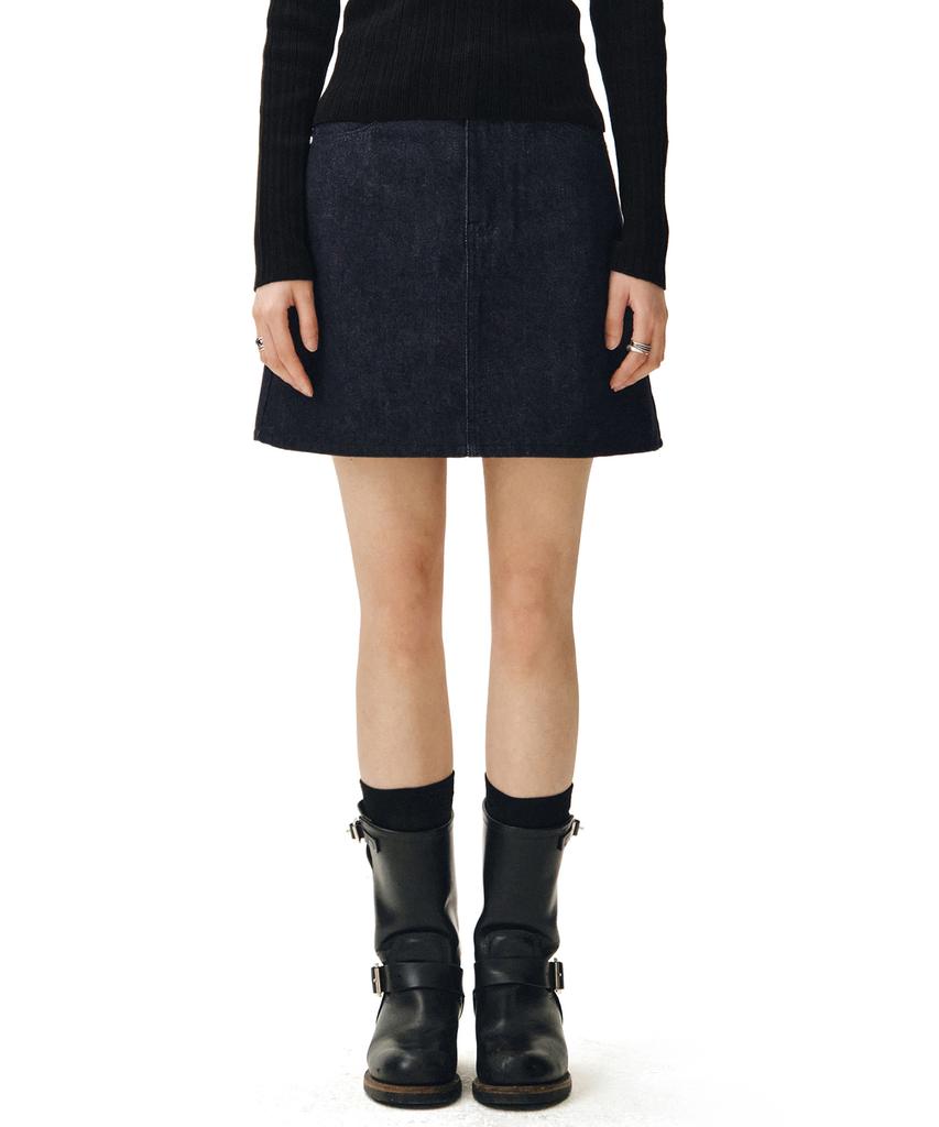 Мини-юбка Deketeuumeon Signature Dcsk001Cpindigo