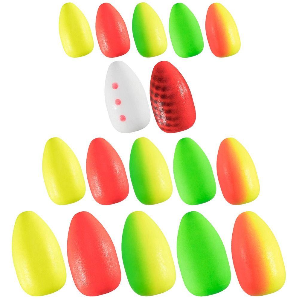 50 шт. Высококачественные ночные стопоры-бобы, поплавки для донной ловли, бусины, пенные поплавки-шарики