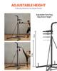 2 in 1 Heavy Duty Punching Bag Frame Boxing Punching Fitness Stand Steel