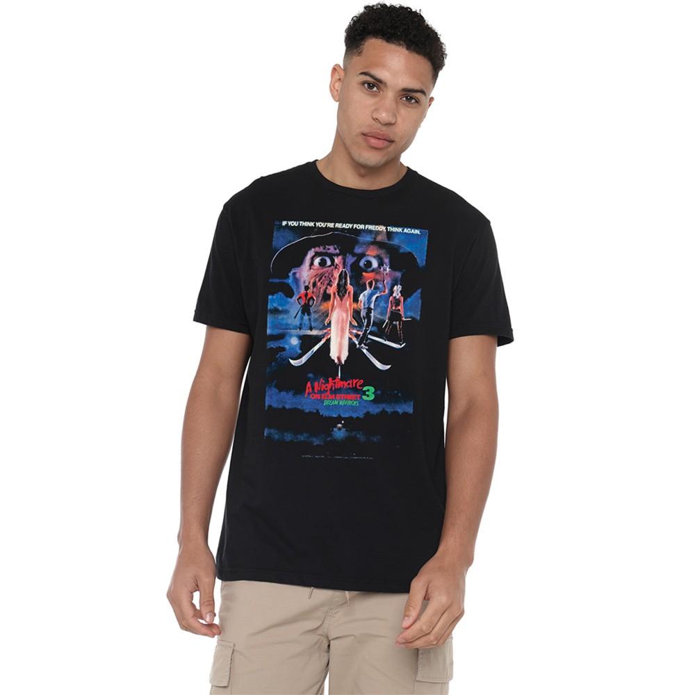 A Nightmare On Elm Street 3 Dream Warriors Vintage Poster T-Shirt S-5XL Black