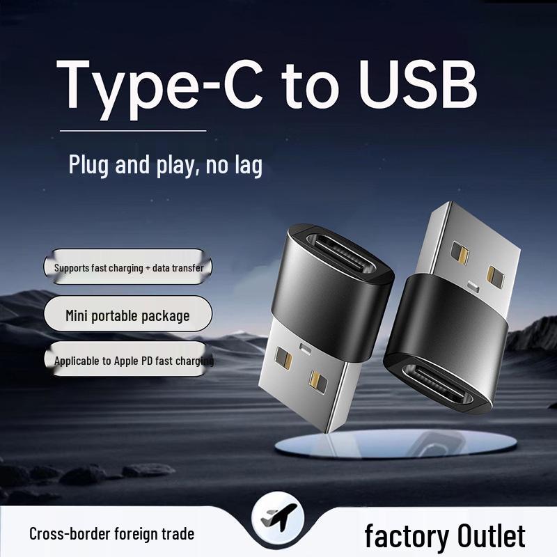 USB на USB-C Адаптер для ноутбуков Apple 15/16 – Зарядка и Передача Данных