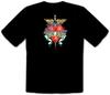 BON JOVI Black ROCK MUSIC LOGO Black T-shirt -533-