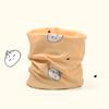 Windproof Coldproof Boys Girls Scarf Thickened Snood Cowl Tube Ski Snowing Scarf  Autumn Winter
