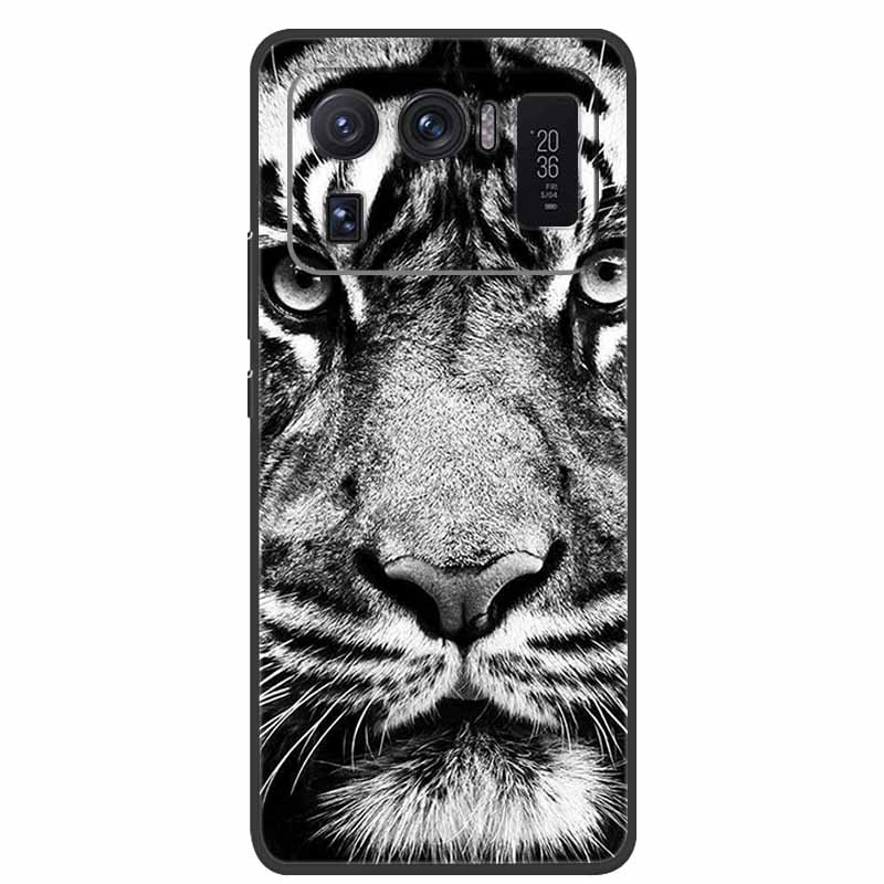 Чехол для Xiaomi Mi 11 Ultra 6.81 Ударопрочный Мягкий силикон ТПУ Задняя крышка Чехлы Для Xiaomi11 Ultra Телефон fundas Mi11 Ultra Милый