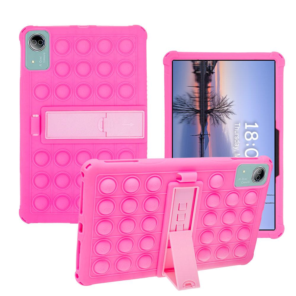 Bubble Soft Stand Case For Doogee T20 Ultra / T40 Pro 12inch Funda Kids Safe Silicone Tablet Protective Cover