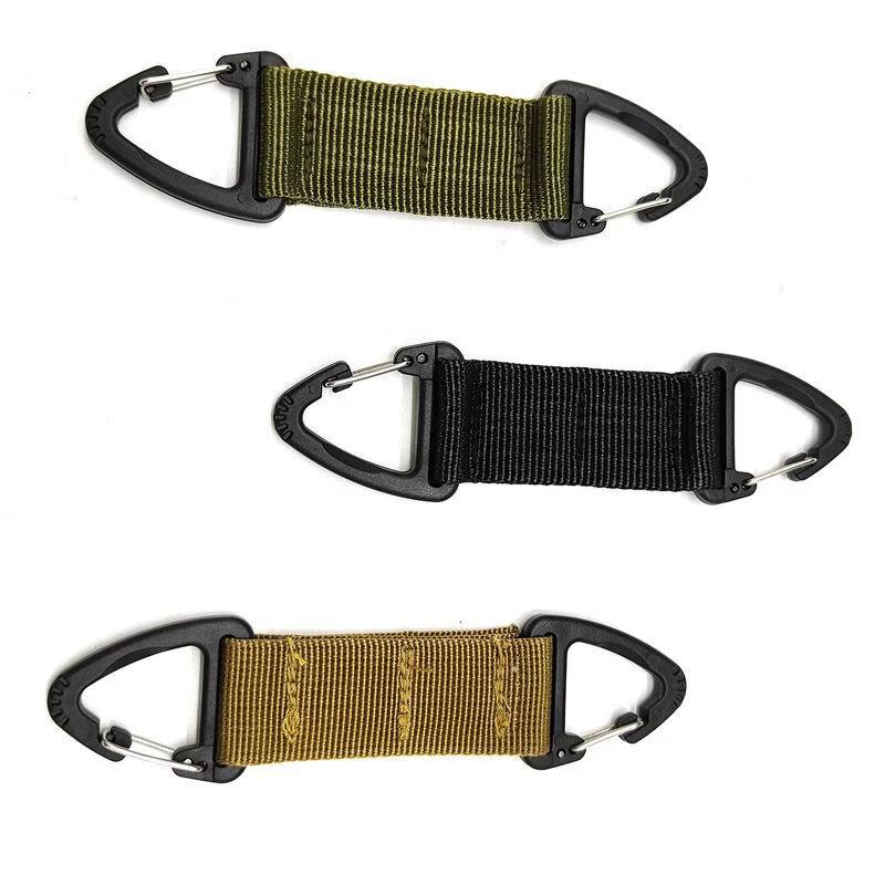 Tactical Nylon Webbing Backpack Triangle Buckle Set