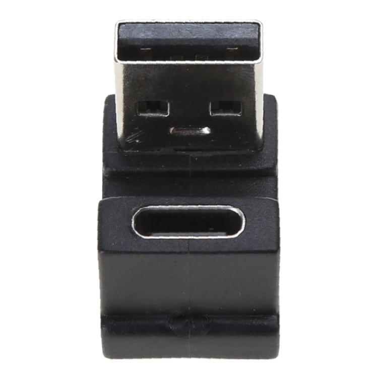 Конвертер Type C Female на USB 3.0 Male 10 Гбит/с Type C на USB 3.0 90 градусов