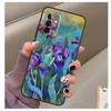 Кейс-картина "Сиреневые Ирисы" для Samsung Galaxy A35 A55 A15 A32 A12 A22 A52 A06 A54 A34 A14 A56 A36 A26 A16 A13 A53