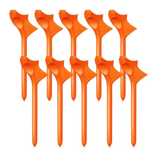 10 шт. гвоздей для гольфа уменьшают трение при вращении мяча, прочная пластиковая подставка для гольфа, гольф