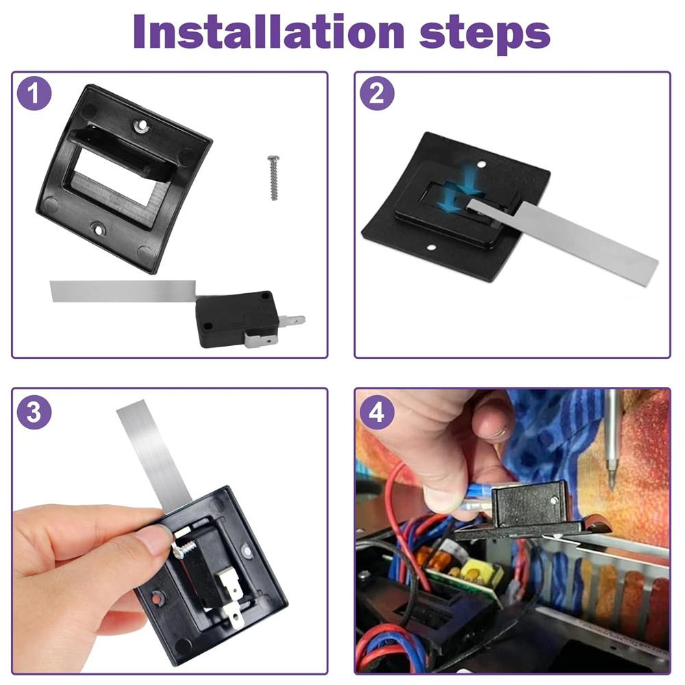 Герконовый переключатель с кронштейном Комплект для модернизации 33082 Для печи автодома Замена