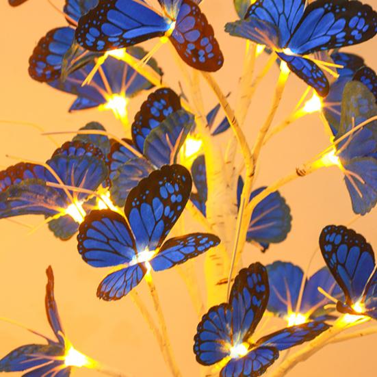 Tabletop Bonsai Tree Lights Butterfly Tree Lamp  LED Decorative Fairy Lights Warm Ambiance Lighting for Home Parties