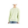 Levis Casual Solid Color Crew Neck Pullover Long Sleeve Sweatshirt Men Sweatshirt Green 87466-0002