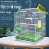 Large Metal Bird Cage for Budgies, Cockatiels, Mynas, and Lovebirds – Ideal for Home Breeding