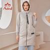 Astrid Autumn Winter Jacket Women 2024 Mid-Length Hooded Design Oversize Elegant Women's Down Jacket Warm Parka Women Coat 9782